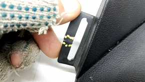 Ornament panou frontal, partea centrală superioară, Ford Escape MK3 13-19, negru, crăpături la elementele de fixare