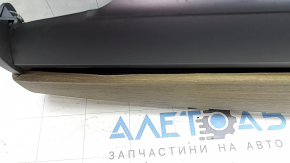 Ornament panou frontal cu aspect de lemn pentru Tesla Model 3 18-23, deblocat