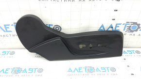 Ornamente cu comenzi scaun pasager Ford Escape MK3 13-19, negre, electrice, zgârieturi
