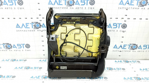 Pernă banchetă spate, rândul 2, dreapta, Ford Escape MK3 13-19, piele neagră, lovită, necesită curățare, zgârieturi