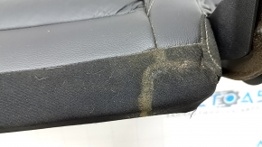 Pernă banchetă spate, rândul 2, dreapta, Ford Escape MK3 13-19, piele neagră, lovită, necesită curățare, zgârieturi