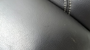 Pernă banchetă spate, rândul 2, dreapta, Ford Escape MK3 13-19, piele neagră, lovită, necesită curățare, zgârieturi