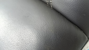 Pernă banchetă spate, rândul 2, dreapta, Ford Escape MK3 13-19, piele neagră, lovită, necesită curățare, zgârieturi