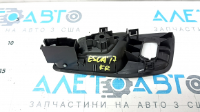 Ручка двери внутренняя передней правой Ford Escape MK3 17-19 хром