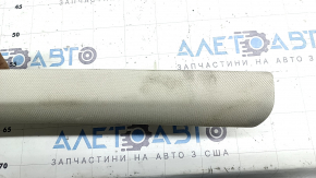 Ornament stâlp față, stânga sus BMW X7 G07 19-26 Elfenbein-Weiss, cu dop, pentru curățare chimică