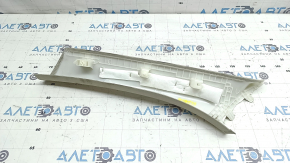 Ornament stâlp față, dreapta sus BMW X7 G07 19-26 Elfenbein-Weiss, cu dop, pentru curățare chimică