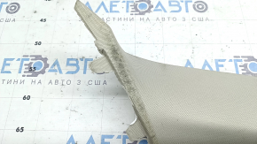 Ornament stâlp față, dreapta sus BMW X7 G07 19-26 Elfenbein-Weiss, cu dop, pentru curățare chimică