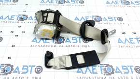 Centură de siguranță pentru al doilea rând de scaune, stânga, cu acționare manuală BMW X7 G07 19-26 bej deschis, Elfenbein-Weiss, curățabilă chimic