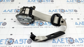 Centură de siguranță dreapta, rândul 2, cu acționare manuală BMW X7 G07 19-26 bej deschis, Elfenbein-Weiss, curățabilă chimic