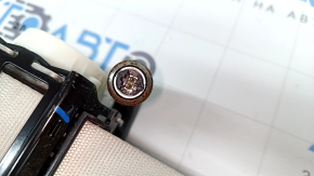 Centură de siguranță dreapta, rândul 2, cu acționare manuală BMW X7 G07 19-26 bej deschis, Elfenbein-Weiss, curățabilă chimic