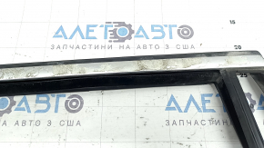 Bandă ușă spate dreapta superioară cu etanșare din sticlă BMW X7 G07 19-26 cromat mat, lipită