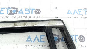 Bandă ușă spate dreapta superioară cu etanșare din sticlă BMW X7 G07 19-26 cromat mat, lipită