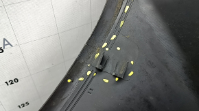 Grilă ștergătoare de parbriz din plastic Ford Escape MK3 13-19 elemente de fixare rupte, garnitură crăpată