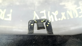 Bornă bară față Chevrolet Equinox EV 24-26, negru lucios, zgârieturi, îndoită, element de fixare rupt, ruptură