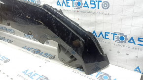 Bornă bară față Chevrolet Equinox EV 24-26, negru lucios, zgârieturi, îndoită, element de fixare rupt, ruptură