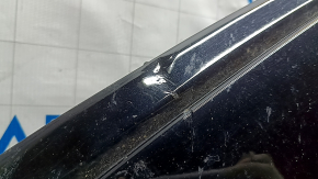 Bornă bară față Chevrolet Equinox EV 24-26, negru lucios, zgârieturi, îndoită, element de fixare rupt, ruptură