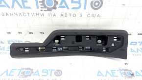 Ornament prag ușă spate stânga BMW X7 G07 19-26 Schwarz pentru 6 locuri, uzat