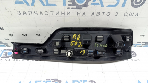 Ornament prag ușă spate dreapta BMW X7 G07 19-26 Negru pentru 6 locuri, zgârieturi, necesită curățare