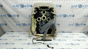 Обшивка спинки пассажирского сиденья BMW X7 G07 19-22 кожа Elfenbein-Weiss, Komfort, с подогревом, с вентиляторами обдува, под химчистку, царапины