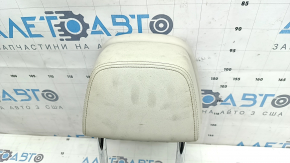 Tetieră față dreapta BMW X7 G07 19-22 Piele Comfort, Elfenbein-Weiss, curățabilă chimic, decupată pe spate