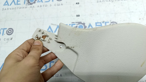 Husă laterală scaun pasager, interior, BMW X7 G07 19-26 Elfenbein-Weiss, curățabilă chimic