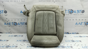 Tapițerie pernă scaun șofer BMW X7 G07 19-25 piele Vernasca, Elfenbein-Weiss, încălzită, cu ventilatoare, curățabilă chimic, piele crăpată
