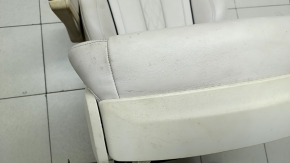 Сиденье 2 ряда левое BMW X7 G07 19-22 с airbag, электрическое, подогрев, под 6 мест, кожа Vernasca, Elfenbein-Weiss, под химчистку