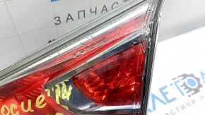 Stop interior, capotă portbagaj dreapta, Nissan Rogue 14-16, contact cu apa