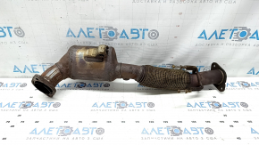 Катализатор Ford Escape MK3 17-19 2.0T ржавый, порвана сетка