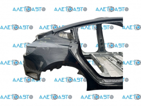 Aripă spate dreapta pentru Tesla Model 3 18-23, pe caroserie, PBSB negru