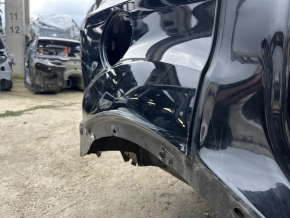 Четверть крыло задняя правая Ford Escape MK3 13-19 на кузове, черная, примята, тычки