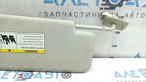 Козырек левый BMW X7 G07 19-26 Elfenbein-Weiss, без крючка, под химчистку