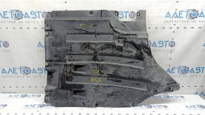 Protecție sub caroserie spate stânga BMW X3 G01 18-24, ruptă, îndoită