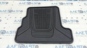 Covoraș interior din cauciuc spate stânga Ford Escape MK3 13-19 negru