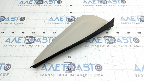 Ornament panou frontal, lateral, dreapta, BMW X7 G07 19-20 Elfenbein-Weiss, curățabil chimic