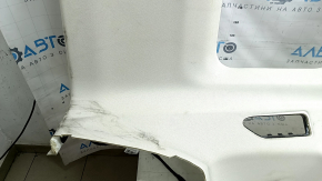 Căptușeală plafon BMW X7 G07 19-26 pentru geamurile panoramice și gurile de ventilație din al 3-lea rând de scaune, Elfenbein-Weiss, curățabil chimic, crestături, rupturi