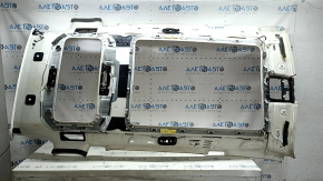 Căptușeală plafon BMW X7 G07 19-26 pentru geamurile panoramice și gurile de ventilație din al 3-lea rând de scaune, Elfenbein-Weiss, curățabil chimic, crestături, rupturi
