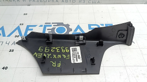 Накладка передней панели верхняя правая Chevrolet Equinox EV 24-26 черная, царапины