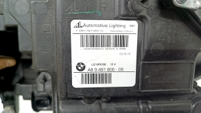 Фара передняя правая в сборе BMW X7 G07 19-22 LED с кронштейном и уплотнителем, под полировку, желтит LED