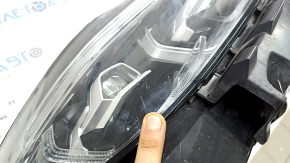 Фара передняя правая в сборе BMW X7 G07 19-22 LED с кронштейном и уплотнителем, под полировку, желтит LED
