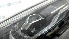Фара передняя правая в сборе BMW X7 G07 19-22 LED с кронштейном и уплотнителем, под полировку, желтит LED