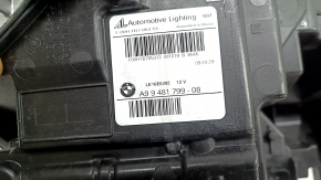 Фара передняя левая в сборе BMW X7 G07 19-22 LED с кронштейном и уплотнителем,  под полировку, желтит LED