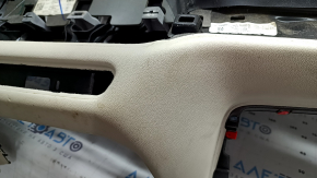 Торпедо передняя панель с AIRBAG BMW X7 G07 19-22 под проекцию, Schwarz/Elfenbein-Weiss, под химчистку