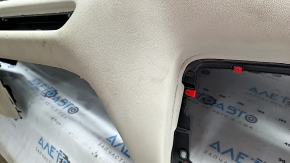 Торпедо передняя панель с AIRBAG BMW X7 G07 19-22 под проекцию, Schwarz/Elfenbein-Weiss, под химчистку