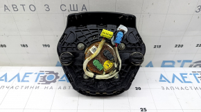 Airbag în volanul șoferului BMW X7 G07 19-26, negru, zgâriat, cutie de viteze ruginită