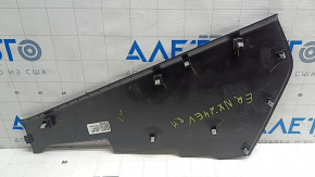 Ornament consolă centrală laterală neagră, dreapta spate, partea inferioară, pentru Chevrolet Equinox EV 24-26