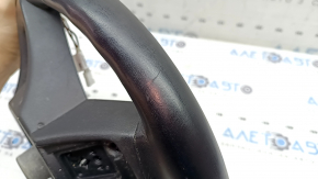 Volan nefinisat BMW X7 G07 19-22, piele neagră cu padele încălzite pentru schimbător de viteze, asistență la condus, sport, cu cablaj, uzat, zgârieturi, necesită curățare