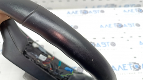 Volan nefinisat BMW X7 G07 19-22, piele neagră cu padele încălzite pentru schimbător de viteze, asistență la condus, sport, cu cablaj, uzat, zgârieturi, necesită curățare