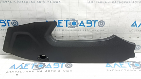 Ornament consolă centrală laterală neagră pentru Chevrolet Equinox EV 24-26, față stânga inferioară, fără mufă, uzată