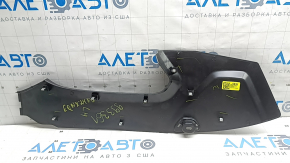 Ornament consolă centrală laterală neagră pentru Chevrolet Equinox EV 24-26, față stânga inferioară, fără mufă, uzată